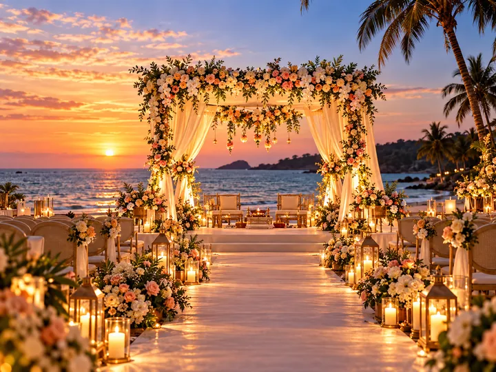 Destination Events: AI-generated realistic event planning illustration
